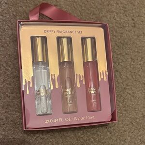 Claire's Drippy Fragrance fragrance Set - Clear, Brown, Red
